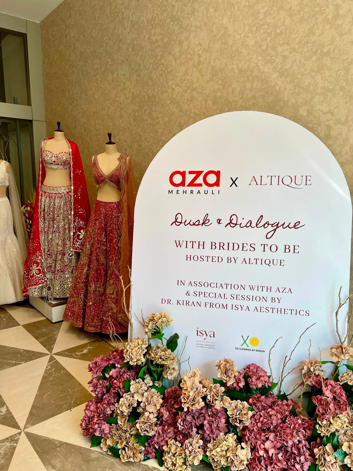 Traditional bridal detail